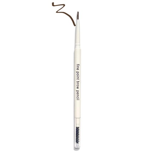 Honeybee Gardens Fine Point Brow Pencil, Walnut, Long-Lasting Eyebrow Definition, Vegan, Cruelty-Free Beauty