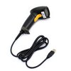 WoneNice USB Laser Barcode Scanner Wired Handheld Bar Code Scanner Reader Black
