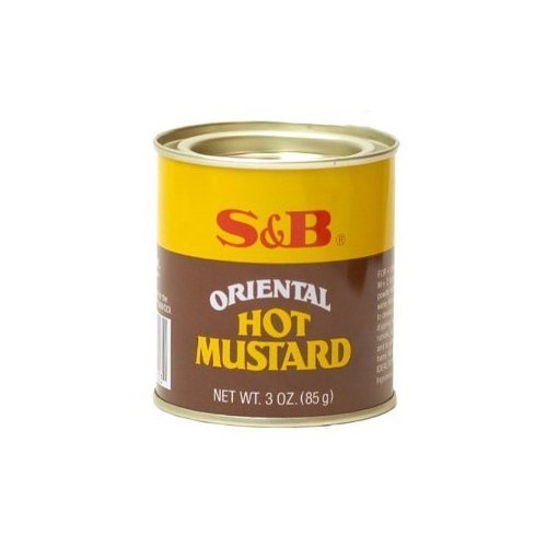 S&B Oriental Hot Mustard, 3 oz (Pack of 3)