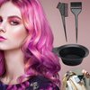 AHIER 23 Packs Hair Dye Coloring Kit, Include hair Dye Brush and Bowl Set, Hair Highlight Cap Kit, Ear Cover, Gloves, Shawl, Shower Cap for DIY Salon Hair Coloring Dye Tools
