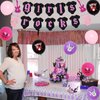 Rock Baby Shower Decorations for Girls, Music Theme Baby Shower Party Supplies with Girls Rocks Banner Cake Topper, Guitar Foil Balloons for Music Rock and Roll Baby Shower Party Decor