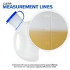 Unisex Urinal Bottle (2 Pack) - Portable Urinal for Women & Men - Female Urinal with Lid - 32 Oz Female Urination Device - Women Pee Funnel Cup for Emergency, Travel, Car & Camping - Stock Your Home