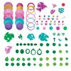 RoseArt Crystal Gem Creations Jewel Succulents Kit, 175+ Pieces, Great for Adults, Tweens and Children Ages 8+