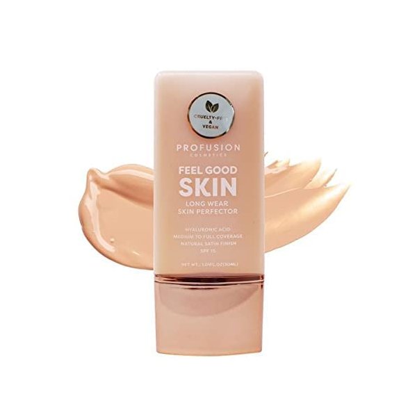 Profusion Cosmetics Cruelty-free Lightweight Feel Good Skin Liquid Foundation: Fair 3