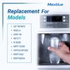 Maxblue Replacement for GE® RPWFE, RPWF (with CHIP) NSF 401 Refrigerator Water Filter, Compatible with WSG-4, WF277, GFE28GMKES, PFE28KBLTS, GFD28GSLSS, PWE23KSKSS, GYE22HMKES, DFE28JSKSS