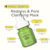 Pacifica Beauty Stress Rehab Redness and Pore Clarifying Mask, Skincare, Niacinamide, Zinc, Caffeine, Matcha, Pore Minimizer, Reduce Redness, For Oily and Combination Skin, Vegan, 2 fl oz (1 Count)