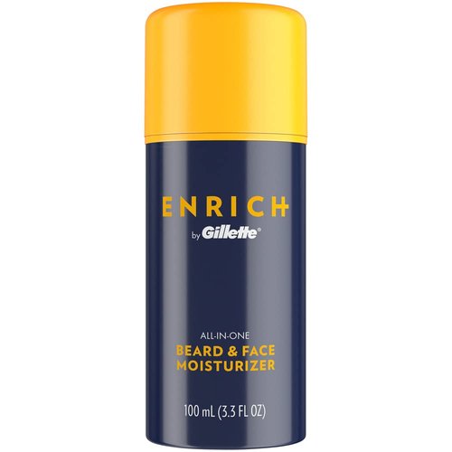Gillette Enrich Beard & Face Moisturizer for Men - 3.3 fl oz
