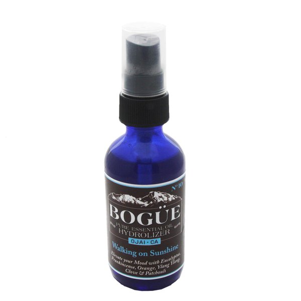 Bogue Pure Essential Oil Hydrolyzer- N°10 'Walking on Sunshine' Elevate Your Mood with Eucalyptus, Frankincense, Orange, Ylang Ylang, Clove & Patchouli