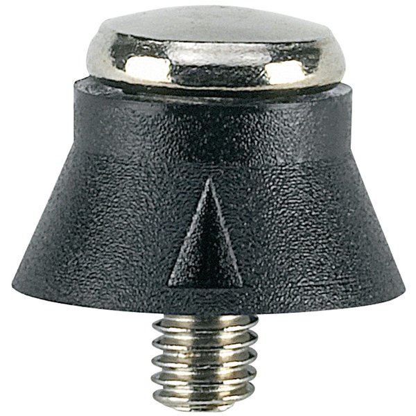Markwort Football Cleats 1/2 Inch Steel Tip - Bag of 100 , Black