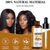 Mysense Batana Oil for Hair Growth, Natural Hair Growth Oil with Castor Oil, Coconut Oil for Women and Men, Moisturizing & Strengthening Serum for Scalp & Hair Care