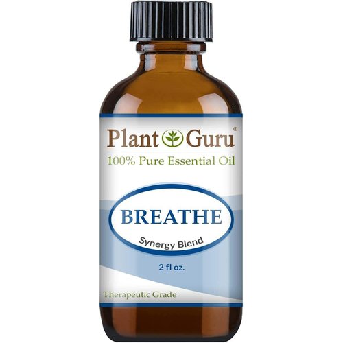 Breathe Essential Oil Blend 2oz Respiratory 100% Pure Therapeutic Grade.