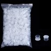 Tattoo Ink Caps Small,1000pcs Plastic Disposable Microblading Makeup Tattoo Ink Cups with Base,Pigment Ink Caps Sizes 11mm Tattoo Accessories for Tattoo Ink,Tattoo Kits,Tattoo Supplies (1000S)