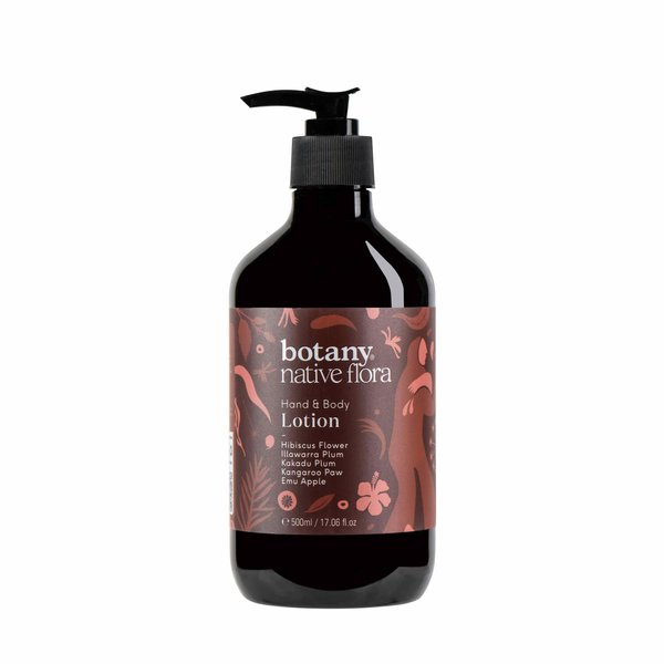 botany Native Flora Hand and Body Lotion, Deeply Hydrating Lotion with Australian Native Plant Extracts, Leaves your Skin Soft, Smooth and Supple, Hand and Body Moisturiser 17.06 Fl Oz
