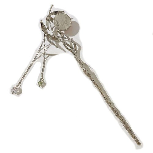 Leadigol Chinese Style Hairpin Temperament Retro Hair Accessories Tassel Headdress For Women Gift Hair Disk Hair Fork