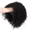 Blissource Short Kinky Curly Wigs Human Hair Wigs for Black Women 10inch Short Curly L Part Lace Front Wigs 150% Density Unprocessed Brazilian Glueless Wigs Side Part Wig African American Women Wig