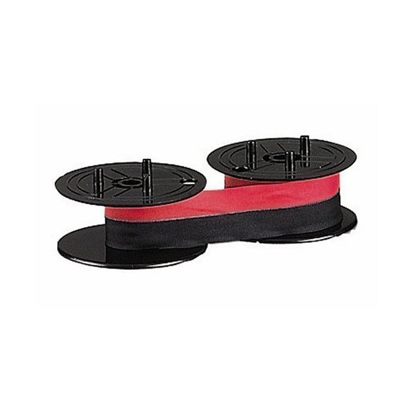 Nu-kote Model BR80C-6 Red/Black Nylon Ribbons, Pack Of 6