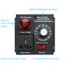 Variable Speed Controller SCR Voltage Controller Fit for Router Fan Electric Motor Rheostat AC 120V 220V/ 15A/ 4000W Max