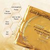 Gold Gel Collagen Facial Masks - 24K Gold Firming Face Mask -Gold Face Mask(5 pc) -Vegan Gold Facial Mask -Anti Aging, Puffiness, Moisturizing, Deep Tissue Rejuvenation and Hydrates Skin