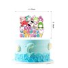 Cute Birthday Decorations, Cute Party Supplies Include Happy Birthday Banner, Cake Topper and Cupcake Toppers, Balloons for Kids Party Decor