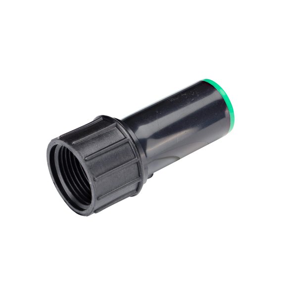 Raindrip R321CT 3/4-Inch Pipe Thread Swivel by 1/2-Inch Compression Adapter, Black