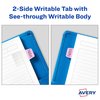Avery Mini Ultra Tabs, 1" x 1.5", 2-Side Writable, Assorted Pastel Colors, 40 Repositionable Tabs (74761)