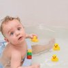 umbresen Yellow Rubber Ducks Preschool Bath Toys Bathtub Duckies Gift for Baby Shower Infants Toddlers Car Pool Float Halloween Adults Party Favors Carnival Decorations (Mini Yellow 1.8''-24pcs)