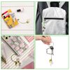 CHAOYUN 3 Pcs Tulip Flower Mobile Phone Pendant, Decorative Charms for Cellular Telephones, Suitable for Keychain, Backpack, Wallet Decoration