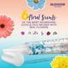 Blossom On the Mend Restoring Scented Portable Cuticle Oil Tube for Travel with Brush Tip, Infused with Real Flowers, 0.34 fl. oz/10ml, Honeysuckle