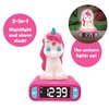 Lexibook - Unicorn Digital Alarm Clock for Kids with Night Light, Snooze and Unicorn Sound Effects, Childrens Clock, Luminous Unicorn, Pink Colour - RL800UNI