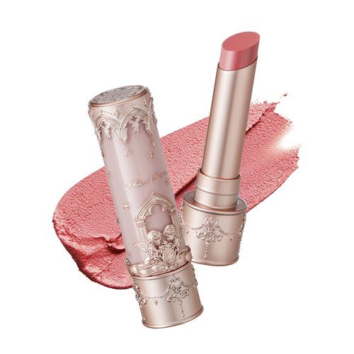 Flower Knows Little Angel Lip Mud Matte Lipstick,Super Soft & Ultra Silky Lip Stick,Long Lasting & Moisturizing Vegan Lip Makeup for Girls&Women,Velvety Finish,3.5g,1Count(C04 Cupid)