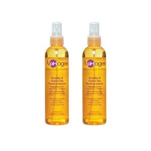 ApHogee Keratin and Green Tea Restructurizer 2 Pack of 8 fl. oz by Aphogee