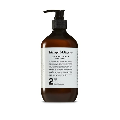 TRIUMPH & DISASTER | Conditioner, Moisturizing, Hydrating & Detangling Hair Conditioner with Keratin for Dry, Damaged Hair for Men & Women, 19.22 fl oz