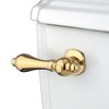 Kingston Brass KTAL32 Restoration Toilet Tank Lever, 3-1/16-Inch, Polished Brass