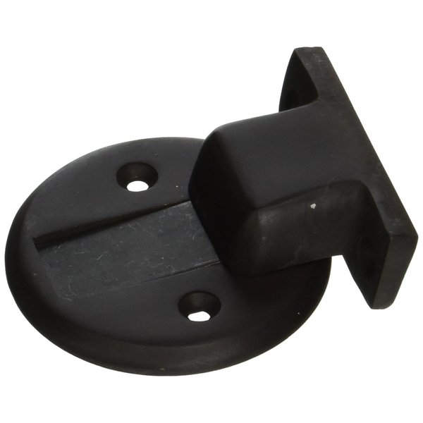 Deltana MDHF25BP10B 2.5-Inch Diameter Blister Pack Magnetic Door Holder Flush