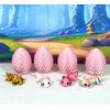 4pcs 3D Printed Articulated Mini Axolotl with Egg, Fidget Mini Axolotl Fidget Toy, Executive Desk Toy, Home Decor MA001-PE