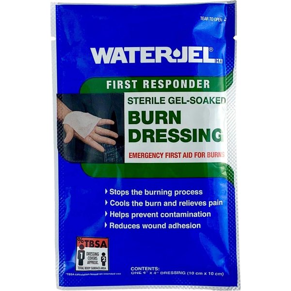 First Aid Only 4" X 4" Water Jel Burn Dressing, Sterile (Pack of 3)
