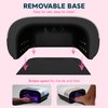 SUNUV SUN3 Professional UV Light for Nails, 48W LED UV Nail Lamp for Gel Nail Polish with 4-Timer and Sensor, 39 PCS LED Beads, Nail Dryer for Salon Home Gift for Woman Mom Girl