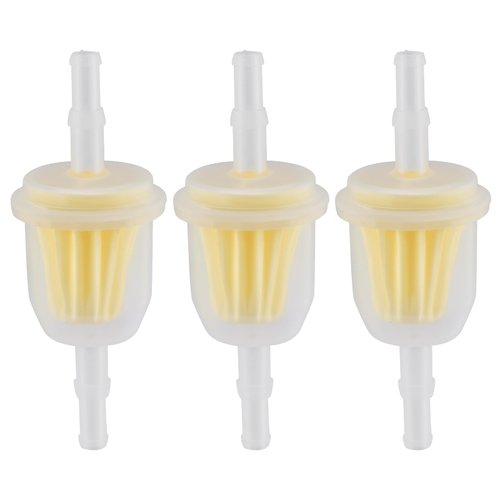Buckbock AM116304 Fuel Filter for Kohler 25 050 22-s 08-s 03-s for John deere Gy20709 Gravely 21541500 21410800 Replace for John deere Toro/wheel Horse 71-5960 3Pack