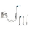 Water Flosser SOWASH TRIO, Faucet Oral Irrigator Dental Water Floss, It Connects Directly to The Faucet, Non-Electric Dental Irrigator, With Vortice tip+Vortice Brush tip+Waterjet tip, Italian Product