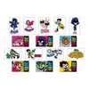 Teen Titans Go! Stickers (Series 1) - Full Set of 15 Vending Sticker Sheets - Featuring Robin, Cyborg, Starfire, Raven, Beast Boy, and Silkie