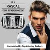 Rascal World Traveler Toiletry Set - Premium Men's Grooming & Travel Size Toiletries, Travel Toiletry Kit, TSA-Approved, Includes Face Cleanser, Scrub, Moisturizer, Shampoo, Conditioner - 1.7 Oz Each