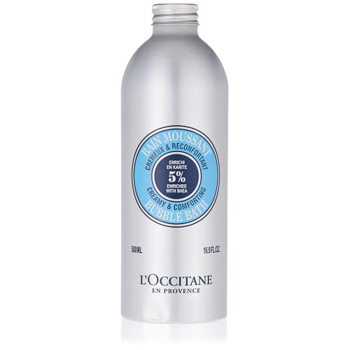 L'Occitane Creamy & Comforting Shea Butter Bubble Bath Enriched with 5% Shea, 16.9 fl. oz.
