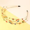 mokkia Rainbow Headband for Women Pride Headband LGBTQ Rainbow Heart Pride Flag Headband Rhinestone Jeweled Headband Rainbow Accessories Outfits Pride Month Holiday Gifts (Pride A)