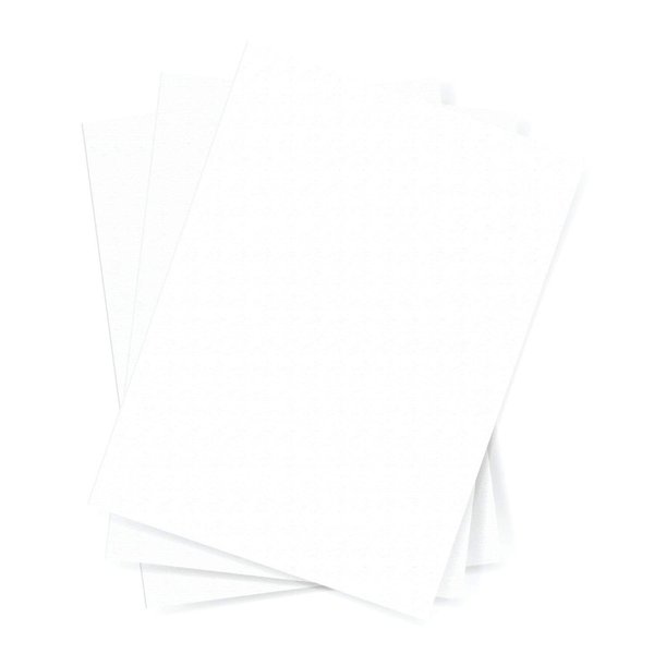 Oasis Supply Edible Rectangle Rice and Wafer Paper, 8 by 11-Inch, White, DD Grade Double Thick (50 Count)