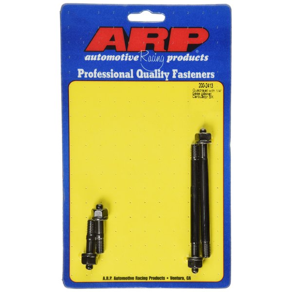 ARP 2002413 Quadrajet Carburetor Stud Kit with 1/4" Base Gasket