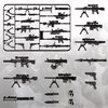 MaozyHomie 83 Pcs Toy Soldiers Figures US Army Battle Toy Set - Weapons Pack Military Weapon Battle Building Blocks Compatible with Major Brand, 3 Years Old and up