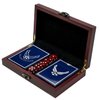 Military Gift Shop US Air Force Playing Cards & Dice in Keepsake Box - USAF Rank Insignia Cards - Air Force Gifts | Disabled USMC Vet Owned Small Business