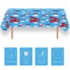 51 Pcs Airplane Party Supplies Airplane Aircraft Disposable Paper Dinner Plates Napkins Forks Table Cloth Dinnerware for Aviation Theme Boys Baby Shower 1st 2nd 3rd 4th Bday Party Decorations