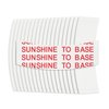 Sunshine Tape Sunshine to Base Hairpiece Wig Tape (108 Pieces) - Back Curve - Double Sided Adhesive Tape for Toupee Lace Front Wig Strong Hold Waterproof Strips