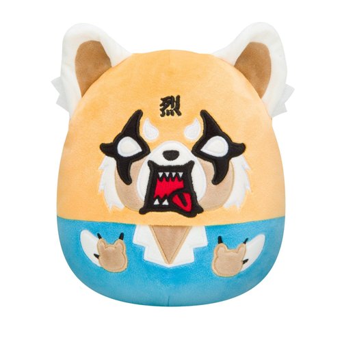 Squishmallow Official Kellytoy Sanrio Squad Squishy Stuffed Plush Toy Animal (Aggretsuko (Rage), 6.5 Inch)